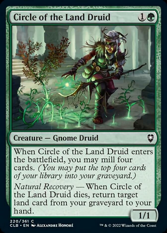 Circle of the Land Druid [Commander Legends: Battle for Baldur's Gate] | Tacoma Games