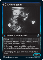 Overwhelmed Archivist // Archive Haunt [Innistrad: Double Feature] | Tacoma Games