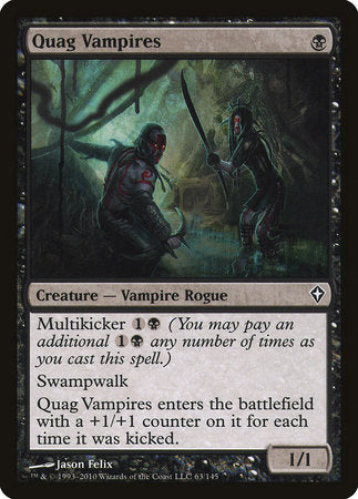 Quag Vampires [Worldwake] | Tacoma Games