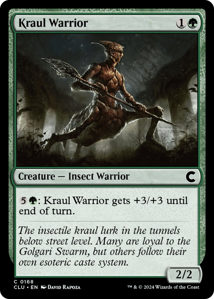 Kraul Warrior [Ravnica: Clue Edition] | Tacoma Games