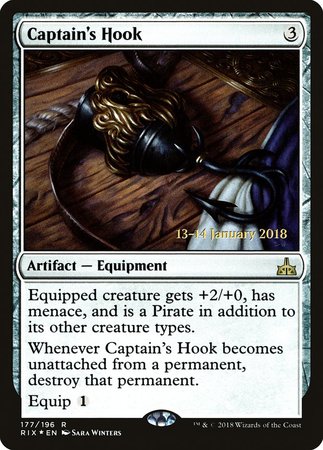 Captain's Hook [Rivals of Ixalan Promos] | Tacoma Games