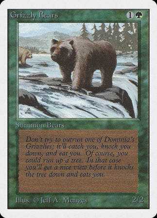 Grizzly Bears [Unlimited Edition] | Tacoma Games