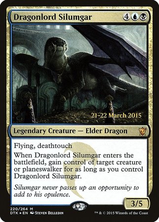Dragonlord Silumgar [Dragons of Tarkir Promos] | Tacoma Games