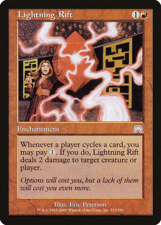 Lightning Rift [Onslaught] | Tacoma Games