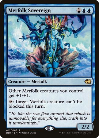 Merfolk Sovereign [Duel Decks: Merfolk vs. Goblins] | Tacoma Games