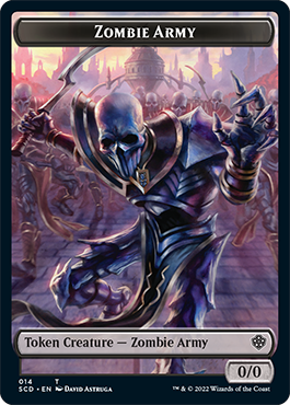 Zombie Army Double-Sided Token [Starter Commander Decks] | Tacoma Games