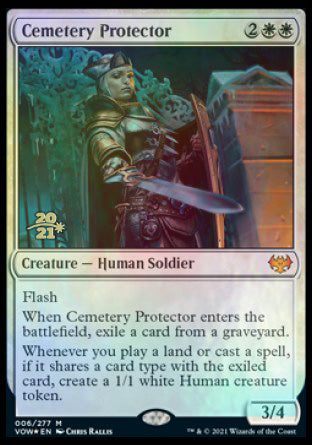 Cemetery Protector [Innistrad: Crimson Vow Prerelease Promos] | Tacoma Games