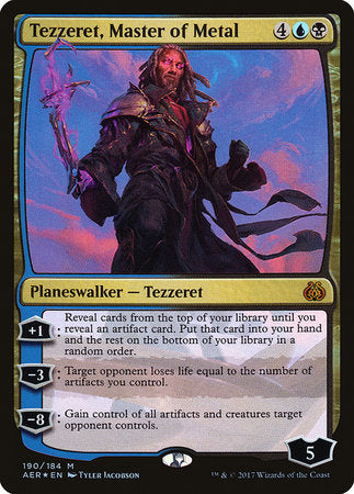 Tezzeret, Master of Metal [Aether Revolt] | Tacoma Games