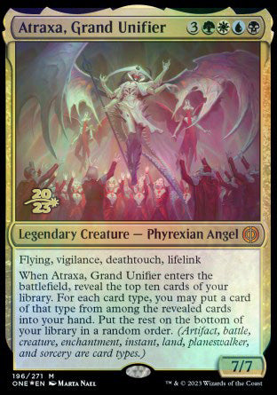 Atraxa, Grand Unifier [Phyrexia: All Will Be One Prerelease Promos] | Tacoma Games