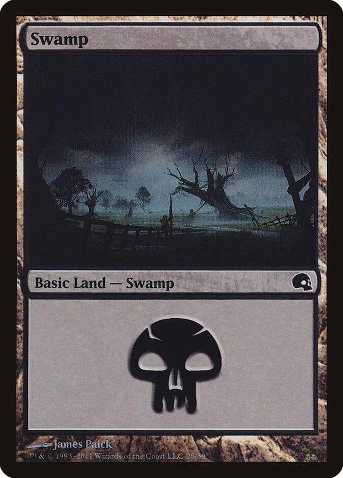 Swamp (28) [Premium Deck Series: Graveborn] | Tacoma Games