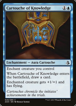 Cartouche of Knowledge [Amonkhet] | Tacoma Games