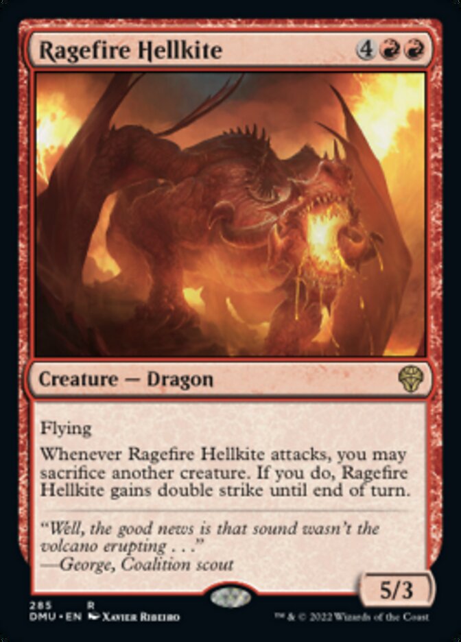 Ragefire Hellkite [Dominaria United] | Tacoma Games