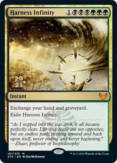 Harness Infinity [Strixhaven: School of Mages Prerelease Promos] | Tacoma Games