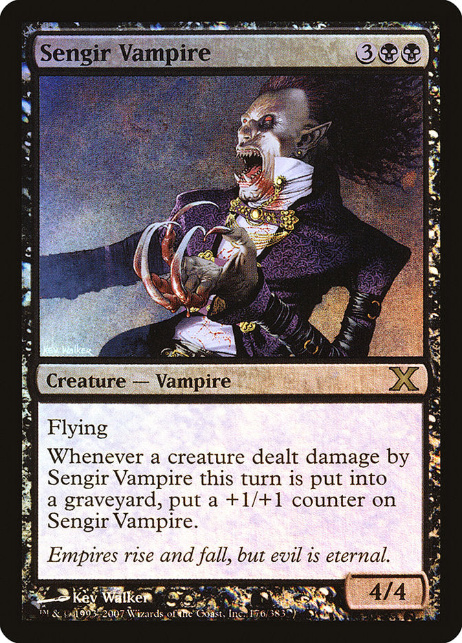 Sengir Vampire (Premium Foil) [Tenth Edition] | Tacoma Games