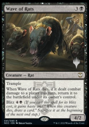 Wave of Rats (Promo Pack) [Streets of New Capenna Commander Promos] | Tacoma Games