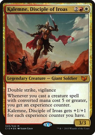 Kalemne, Disciple of Iroas (Oversized) [Commander 2015 Oversized] | Tacoma Games