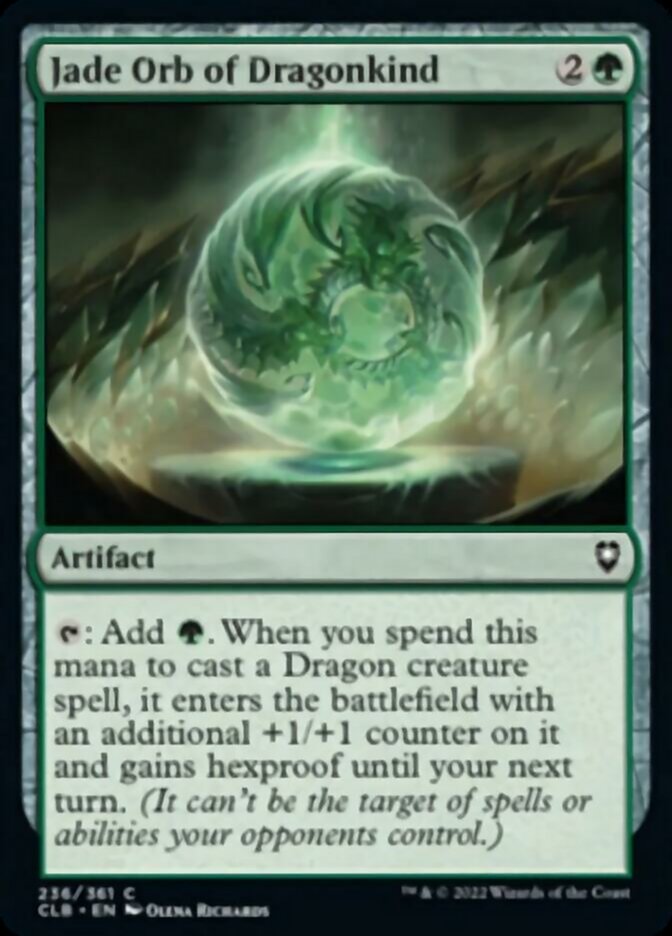 Jade Orb of Dragonkind [Commander Legends: Battle for Baldur's Gate] | Tacoma Games