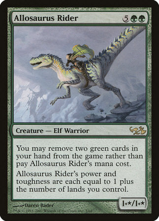 Allosaurus Rider [Duel Decks: Elves vs. Goblins] | Tacoma Games