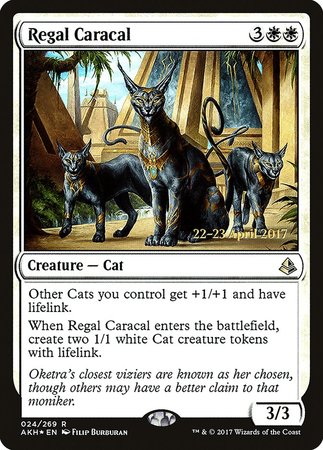 Regal Caracal [Amonkhet Promos] | Tacoma Games