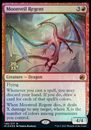 Moonveil Regent [Innistrad: Midnight Hunt Prerelease Promos] | Tacoma Games