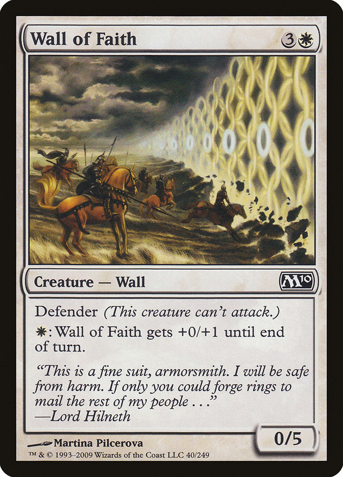 Wall of Faith [Magic 2010] | Tacoma Games
