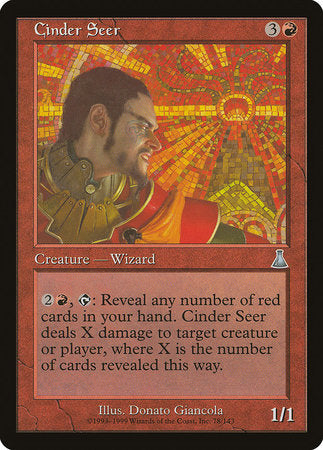 Cinder Seer [Urza's Destiny] | Tacoma Games