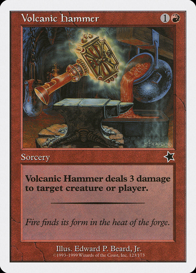 Volcanic Hammer [Starter 1999] | Tacoma Games