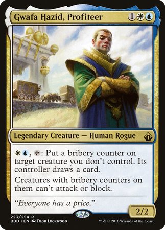 Gwafa Hazid, Profiteer [Battlebond] | Tacoma Games