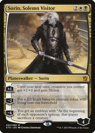 Sorin, Solemn Visitor [Khans of Tarkir] | Tacoma Games