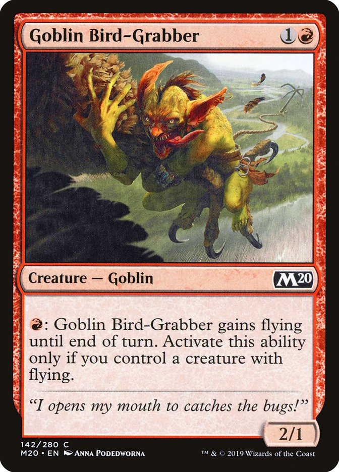 Goblin Bird-Grabber [Core Set 2020] | Tacoma Games