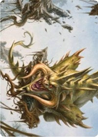 Canopy Baloth Art Card [Zendikar Rising Art Series] | Tacoma Games