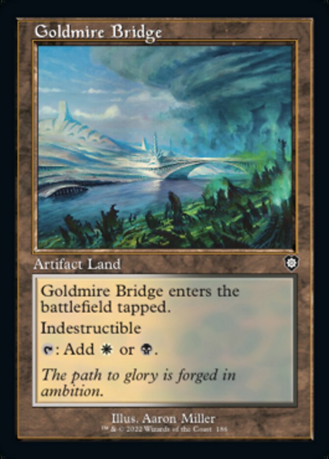 Goldmire Bridge (Retro) [The Brothers' War Commander] | Tacoma Games