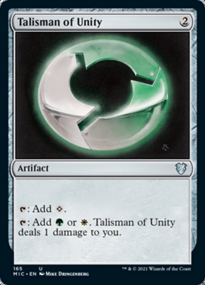 Talisman of Unity [Innistrad: Midnight Hunt Commander] | Tacoma Games