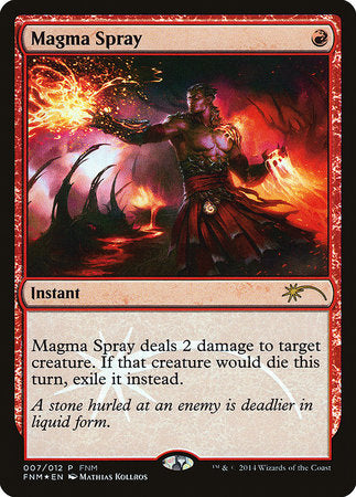 Magma Spray [Friday Night Magic 2014] | Tacoma Games