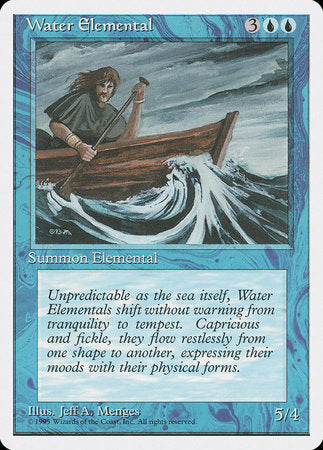 Water Elemental [Fourth Edition] | Tacoma Games