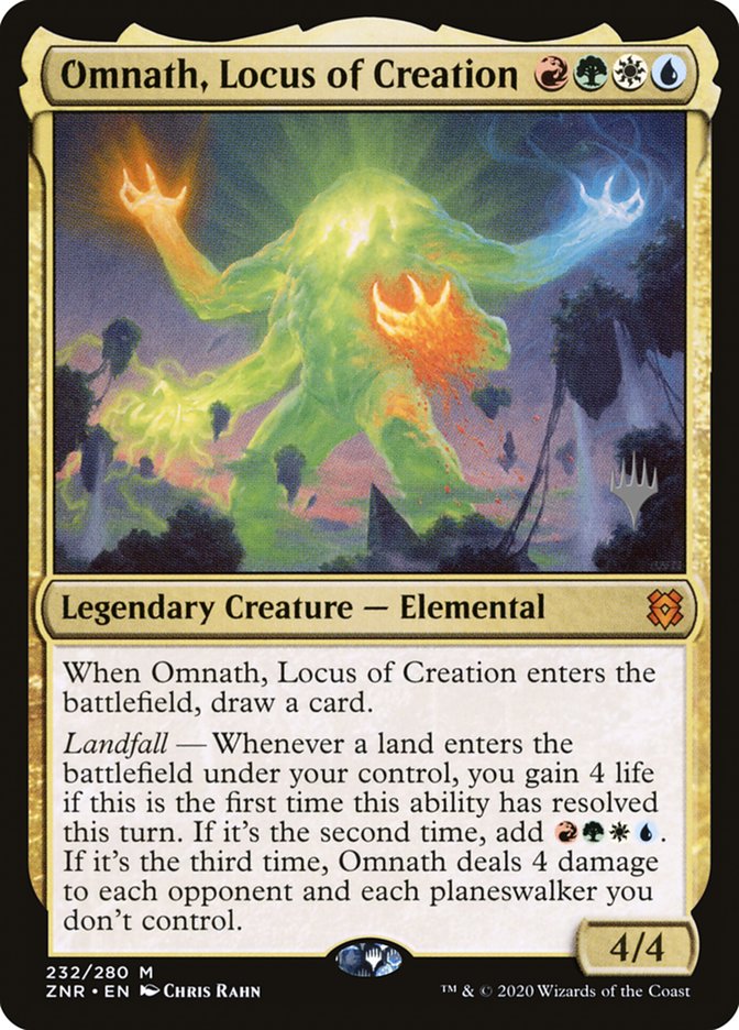 Omnath, Locus of Creation (Promo Pack) [Zendikar Rising Promos] | Tacoma Games