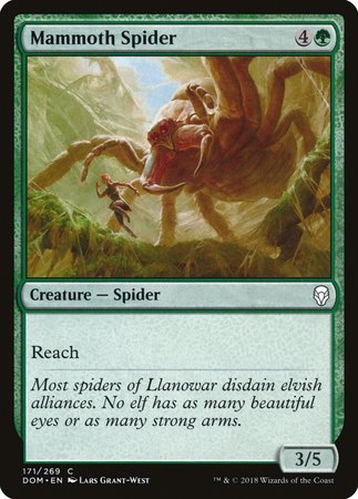 Mammoth Spider [Dominaria] | Tacoma Games