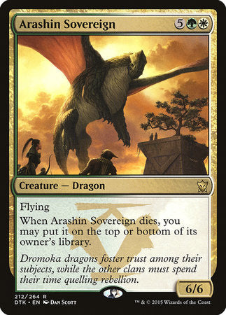 Arashin Sovereign [Dragons of Tarkir] | Tacoma Games