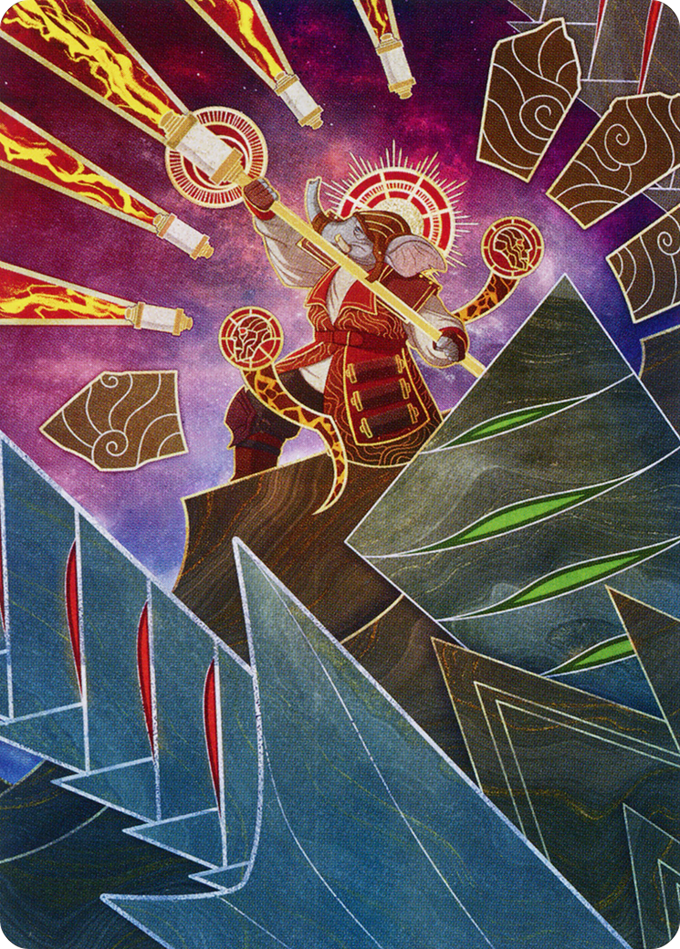 Quintorius, Loremaster Art Card (63) [March of the Machine Art Series] | Tacoma Games