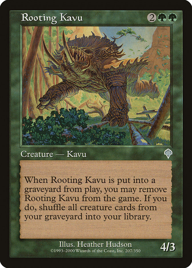 Rooting Kavu [Invasion] | Tacoma Games