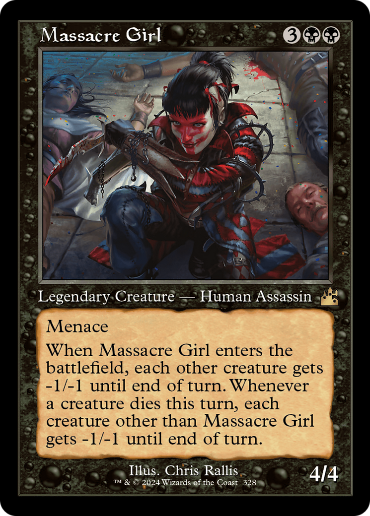 Massacre Girl (Retro) [Ravnica Remastered] | Tacoma Games