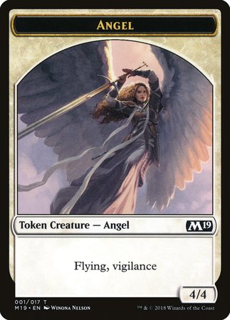 Angel Token [Core Set 2019 Tokens] | Tacoma Games