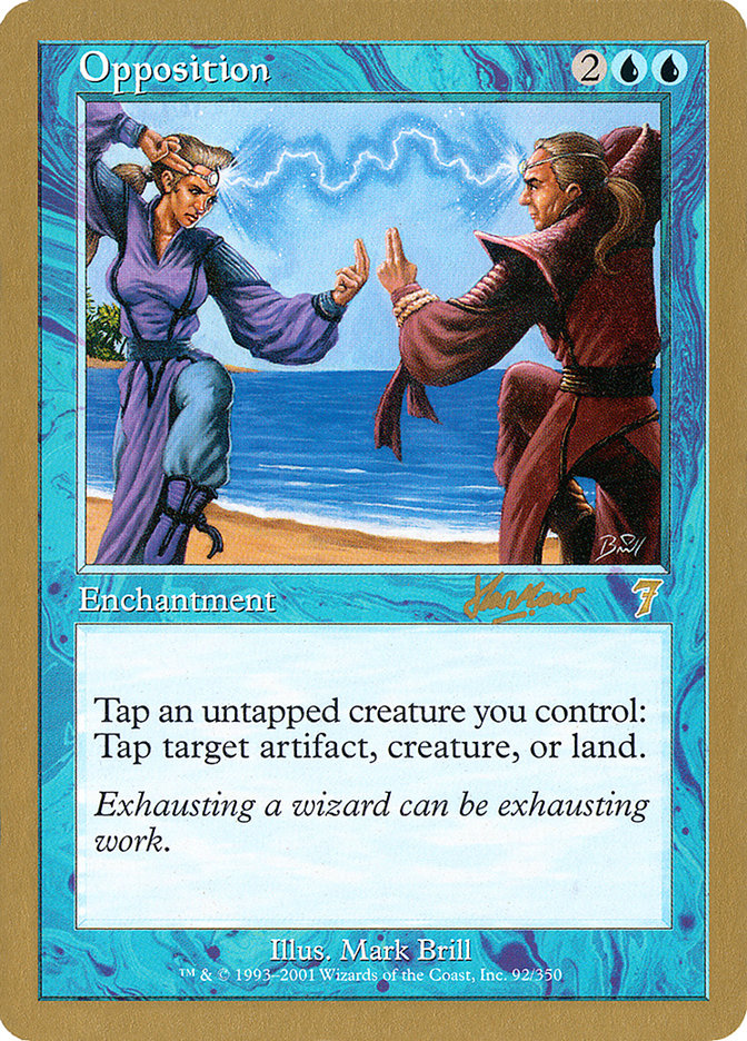 Opposition (Sim Han How) [World Championship Decks 2002] | Tacoma Games