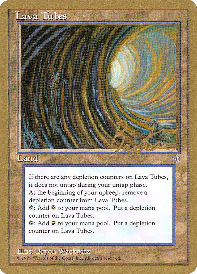 Lava Tubes (George Baxter) [Pro Tour Collector Set] | Tacoma Games