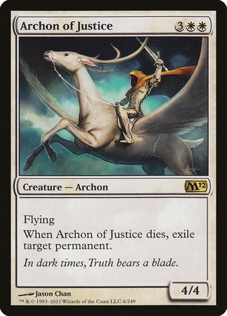 Archon of Justice [Magic 2012] | Tacoma Games