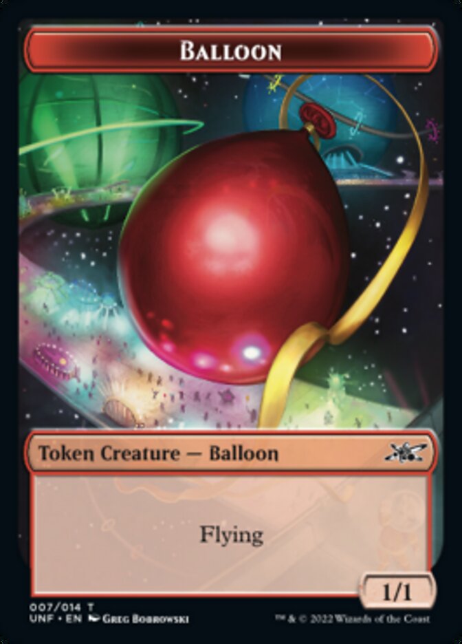 Balloon Token [Unfinity Tokens] | Tacoma Games