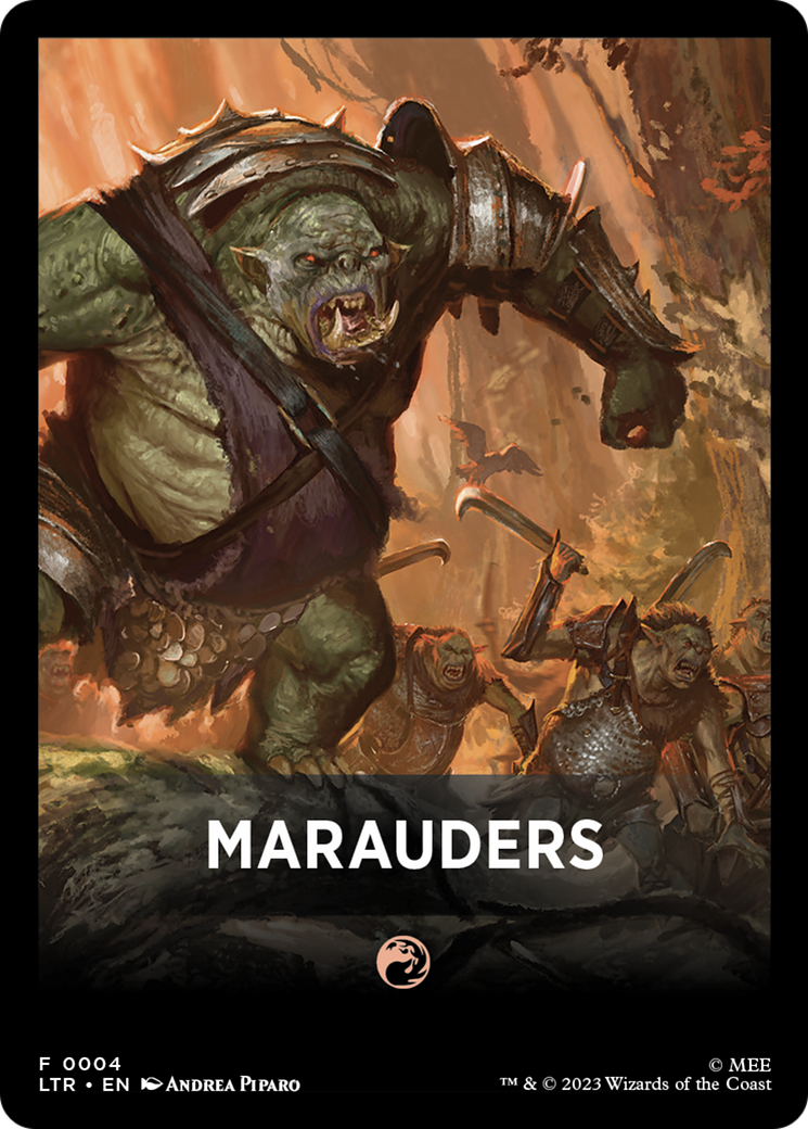 Marauders Theme Card [The Lord of the Rings: Tales of Middle-Earth Tokens] | Tacoma Games