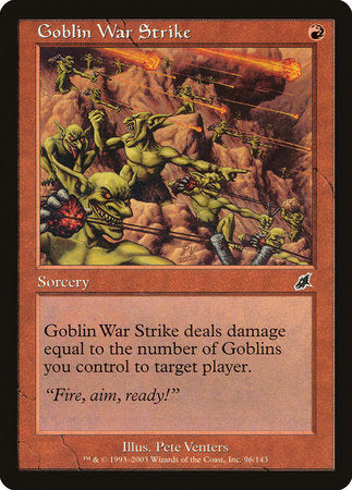 Goblin War Strike [Scourge] | Tacoma Games