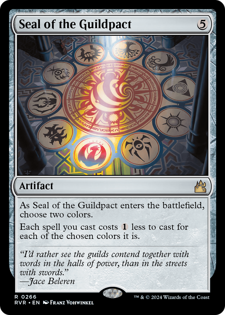 Seal of the Guildpact [Ravnica Remastered] | Tacoma Games