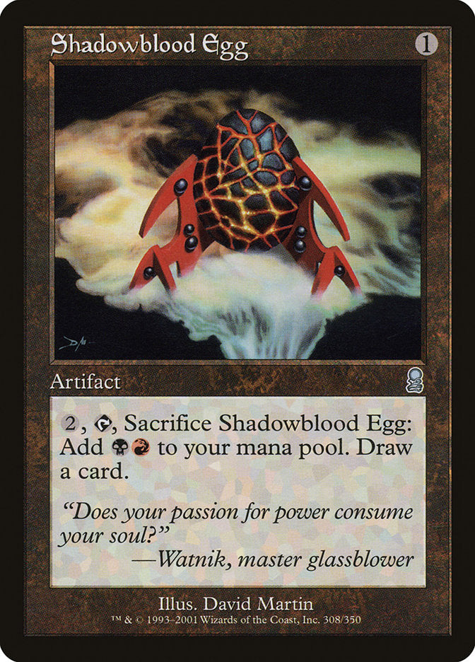 Shadowblood Egg [Odyssey] | Tacoma Games